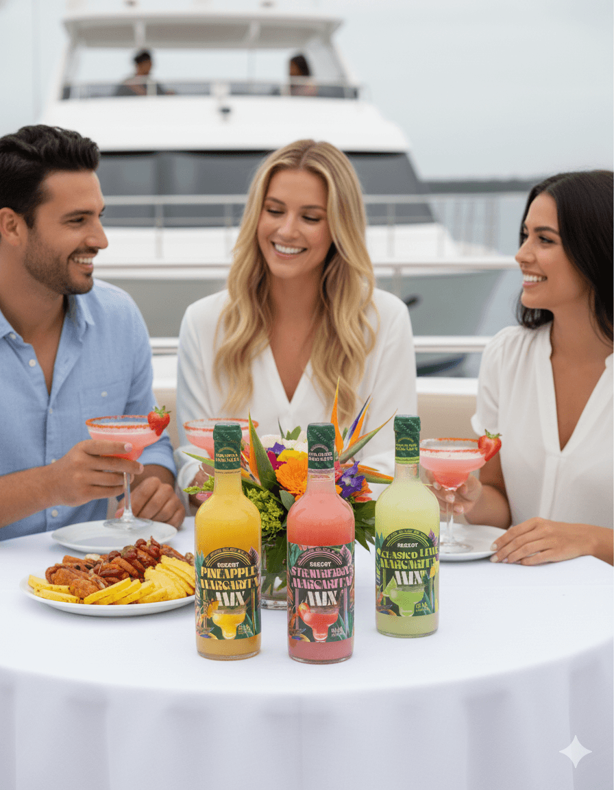 The Strawberry Summer 3-Pack – All-Natural Cocktail & Mocktail Mixers
