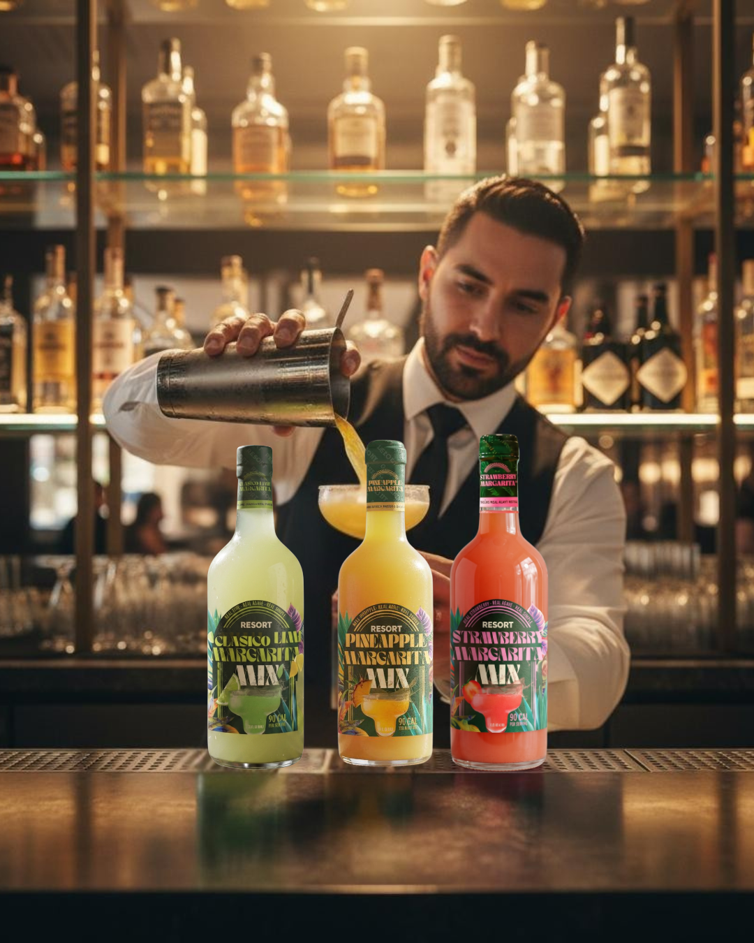 The Tropi-Berry Duo\ All-Natural Cocktail & Mocktail Mixers
