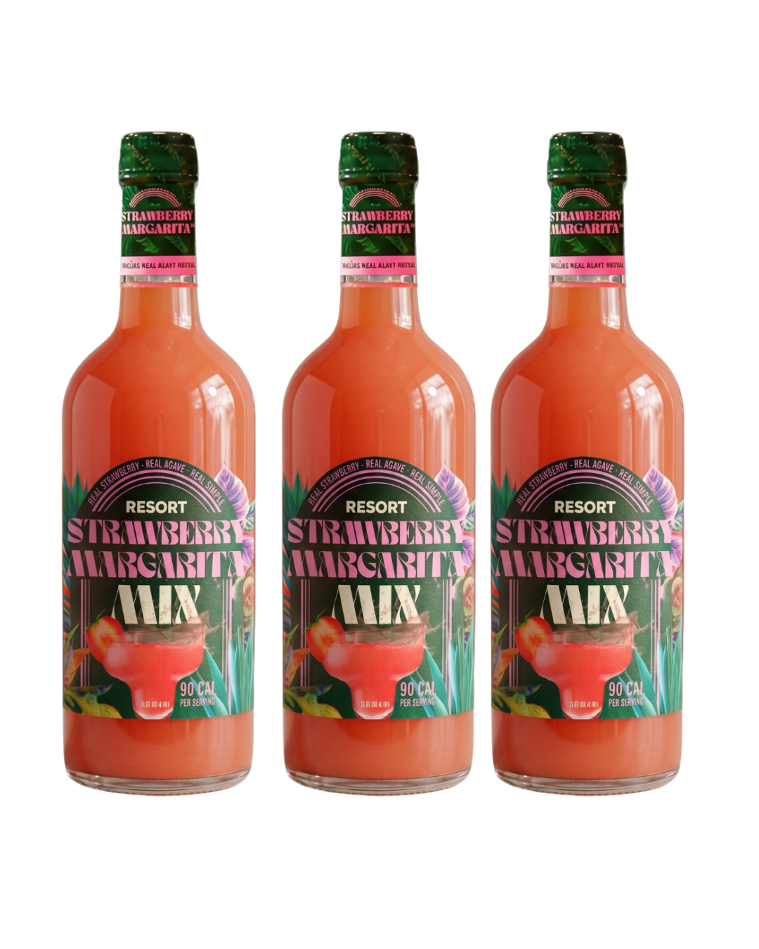 The Strawberry Summer 3-Pack – All-Natural Cocktail